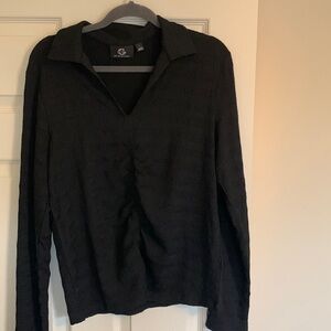 Black Long Sleeve Top